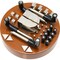 34Pc Engraving Ball Attachment Set with Wooden Block for 5" Ball JT-GB34A